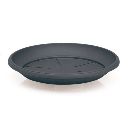 PIATTO SOTTOVASO SIMILCOTTO DIAMETRO 55 CM ANTRACITE SET 5 PEZZI - ARCA (1/2)