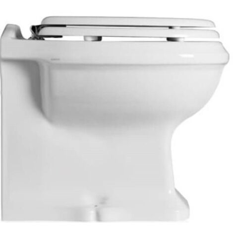 Vaso wc bagno scarico a pavimento s/sedile arcade stile retro ar801 - simas