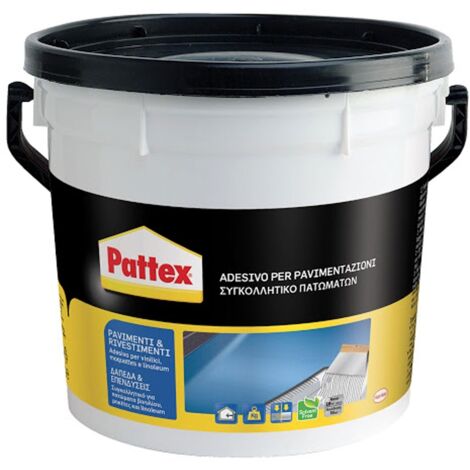 Colla Pavimenti E Rivestimenti 850 Gr Pattex Vinilici Moquette Linoleum Bullonata