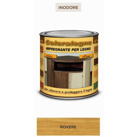 Coloralegno impregnante ml 250 rovere - veleca