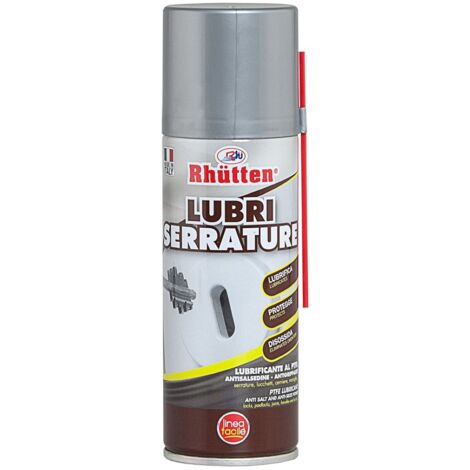 Lubrificante serrature al ptfe ml 200 spray rhutten - rhutten (1/2)
