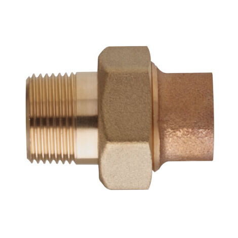 Set 10 pezzi raccordo bronzo bocch.m 18x3/4 - fra-bo (1/2)