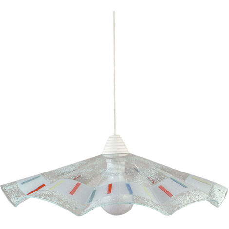 Sosp.d50 1xe27 m.bi v.lastra bianco - e-energy (1/2)
