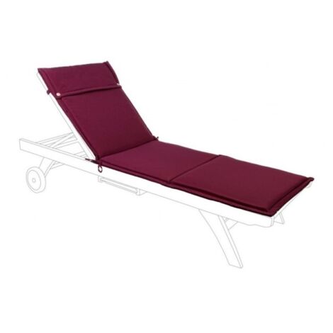 Cuscino bordeaux lettino - bizzotto