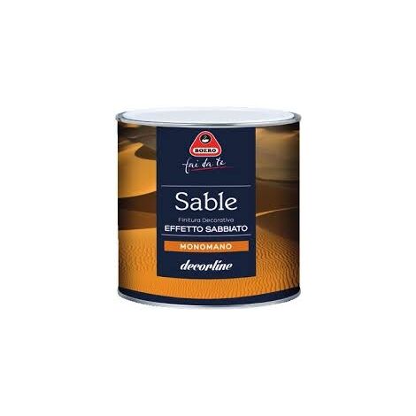 FINITURA DECORATIVA ORO 1 L MONOMANO AD EFFETTO SABBIATO METALLICO SABLE - BOERO