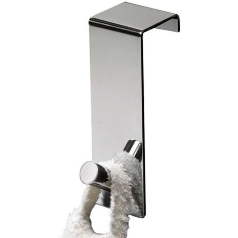 GEDY Gancio Appendiabiti Sopraporta Singolo 40Mm Lucido