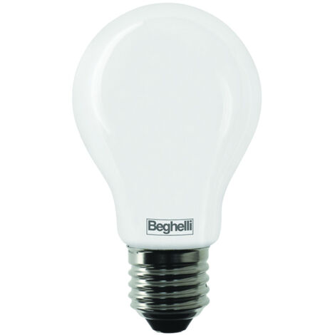 Lampadina led 12w e27 4000k luce naturale goccia beghelli 56527