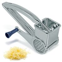 Grattuggia a manovella inox rotativa metaltex - metaltex
