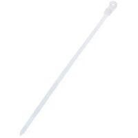 Fascette 2,5x100 100 pz bianco - electraline