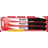 Coltello bistecca inox cm11 m.co pl 3pz - de luca coltellerie