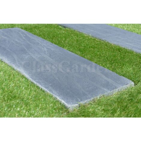 Pas Japonais Ardoise Patiné 60x30 - Pack de 18 pièces