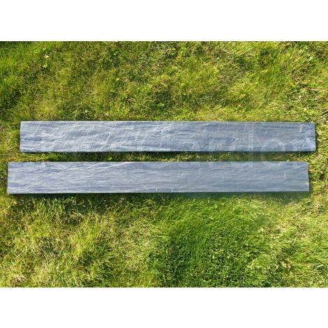Bordure Ardoise 50 cm - Pack de 10 pièces