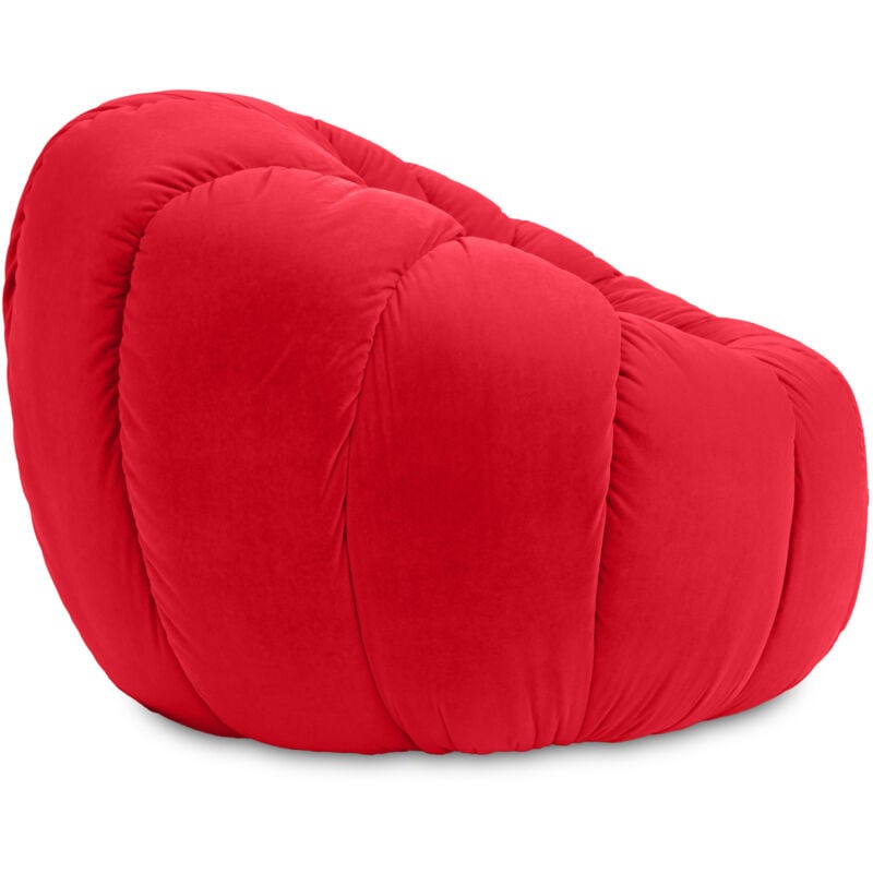 Pouffe Velvet Armchair (110 cm) Thiago - SKLUM