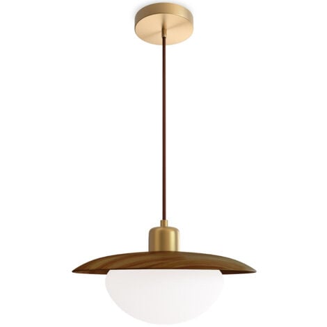 Lampe Suspendue au Plafond - Bois - Quinci Noyer