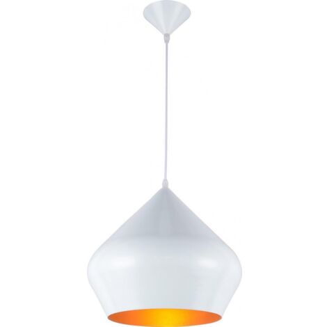 Lampe de plafond en aluminium - Suspension de style industriel - Strong Blanc (1/5)