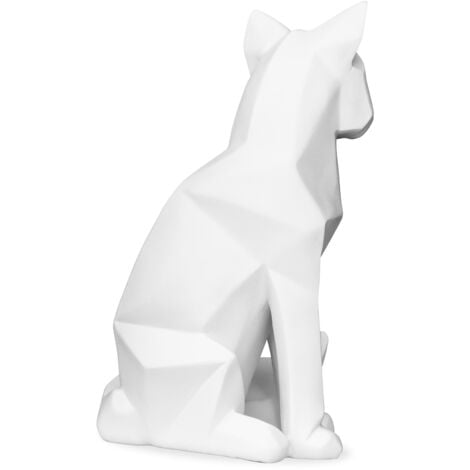 Figurine Décorative Renard - Blanc Mat - Foox Blanc