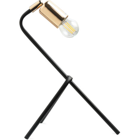 Lampe de table - Lampe de bureau designer - Domenico Or rose chromé