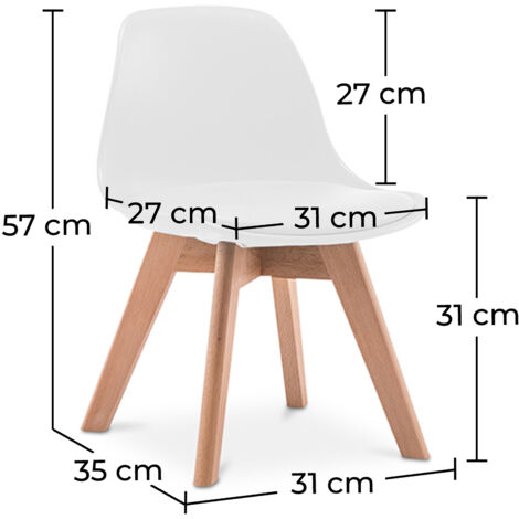 Chaise pour enfant - Design scandinave Chaise pour enfant - Alvin Bleu
