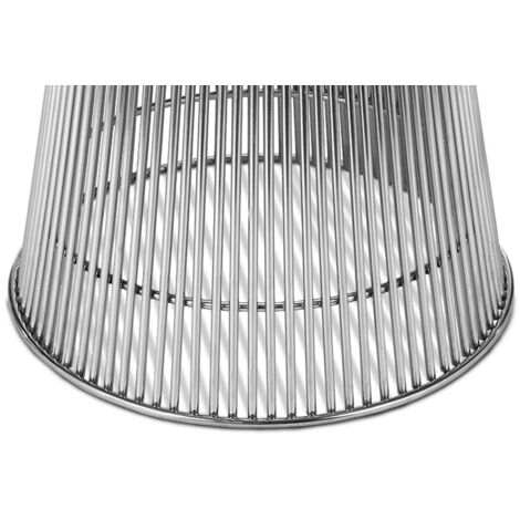 Table Salle à Manger Ronde Verre Et Métal + 4 Chaises – Occasion