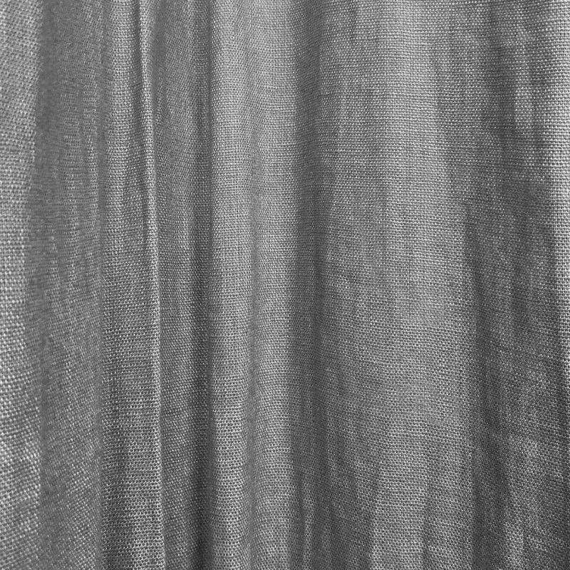 Panier à linge plastique Lily, gris, l.51 x H.51 x P.23.5 cm