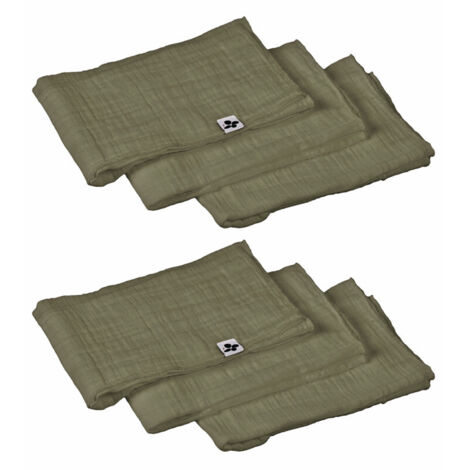 Serviettes En Gaze Bio Imabari - Lot De 2 | 100% Coton Bio Ultra Absorbant Et Doux | Fabriqué Au Japon - 6