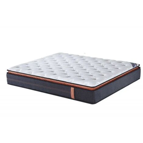 Matelas 140 x 190 cm ressorts 7 zones gel mémoire de forme - SOFT GEL (1/4)