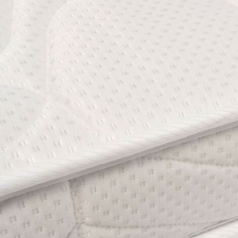 Matelas bébé coton bio Hauni 70x140 cm blanc - Akiten