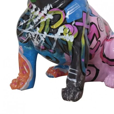 Statue de bull terrier - France