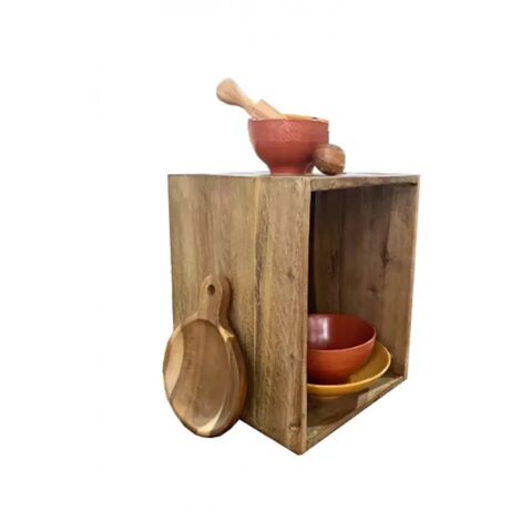 Casier décoratif en bois - Modèle moyen - THE BOX (1/2)