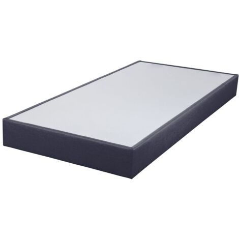 Sommier tapissier SP18 Volcan 90x200 Lattes bois massif - H.18 cm - Made in France (1/2)
