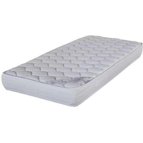 Matelas 90x190 Montana - Mousse - Hauteur 18 cm - 3 zones - Soutien medium (1/5)