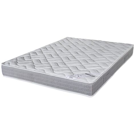 Matelas 140x190 Maryland - Mousse - Hauteur 20 cm - 3 zones - Soutien ferme (1/5)