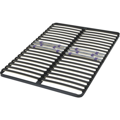 Sommier à lattes 140x190 C223 - 40 lattes bois - Fabrication française (1/3)