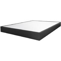 Sommier tapissier 140x190 SP18 12 lattes anthracite