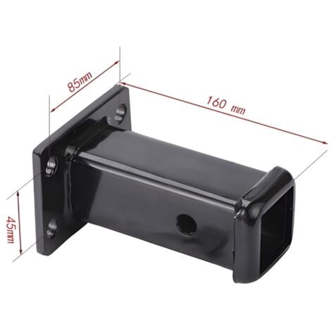 Adaptateur d’Attelage de Remorque, Récepteur de Tube carré 2’’