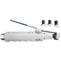 Pistolet gachette de sablage pour Sableuse Aérogommeuse mobile avec 4 buses