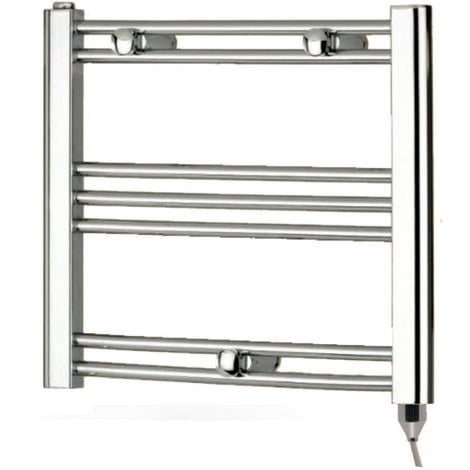 Chrome towel rail online radiator