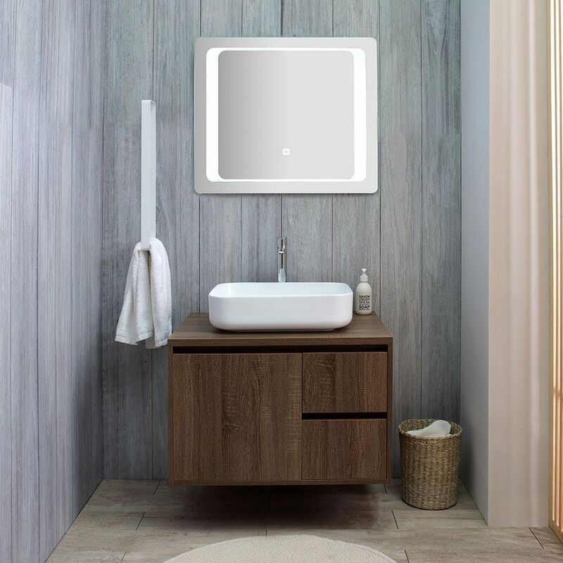 Kiamami Valentina Mobile Bagno Manhattan con CASSETTI 120 CM