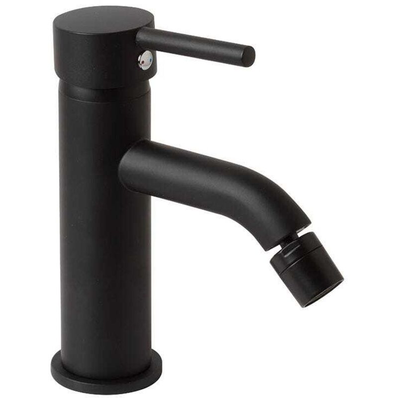 Rubinetti Neri Per Lavabo A 2 Fori – Coppia Manopole A Croce Acqua Calda E Fredda