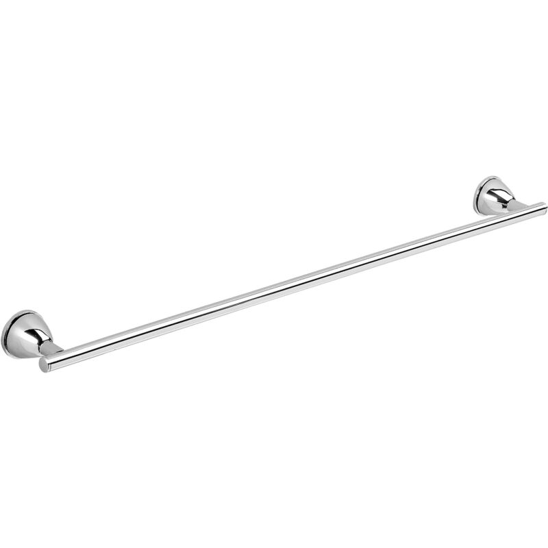 Porta Salviette A Parete 60 Cm In Ottone Cromato