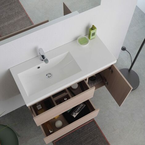 ARREDO BAGNO SOSPESO PROFONDITA' 39 CM