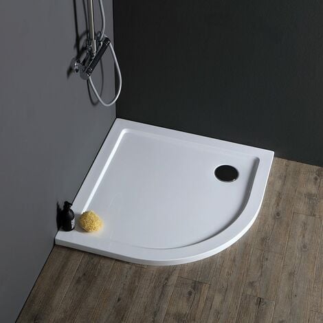 Piatto Doccia Sottile Semicircolare 90X90 Cm Acrilico  Alba