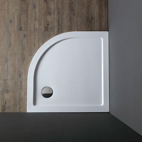 Piatto Doccia Sottile Semicircolare 90X90 Cm Acrilico  Alba