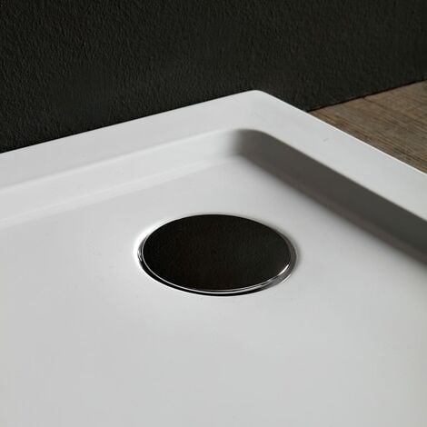 Piatto Doccia Sottile Semicircolare 90X90 Cm Acrilico  Alba