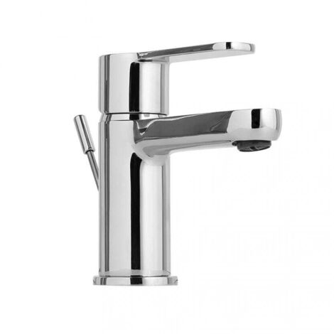 Rubinetto Per Bagno A Cascata, Maniglia Singola, Lavabo Cromato Rubinetto Per Lavabo In Ottone Con Foro Singolo Rubinetti Per Bagno Montati Sul Pon 98444268