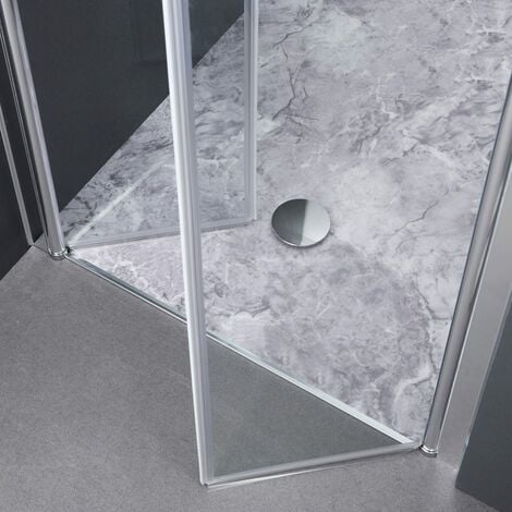 Porta Doccia Anti-Panico Con Apertura A Saloon Da 100 Cm