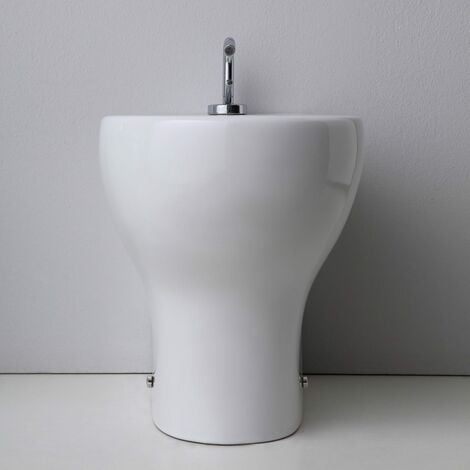 Sanitari Bagno A Terra Scarico Traslato Design Moderno Modello Soave