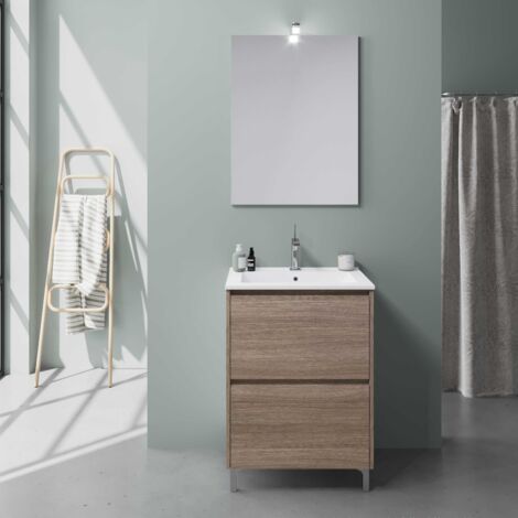 Mobile Bagno A Terra Con Lavabo Da 60 Cm Laguna