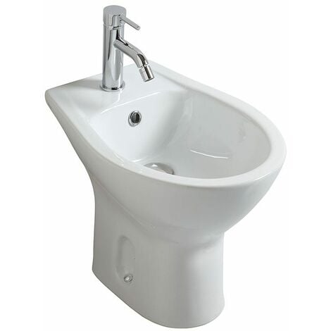 Bidet Tradizionale Con Scarico A Pavimento In Ceramica  Cipro