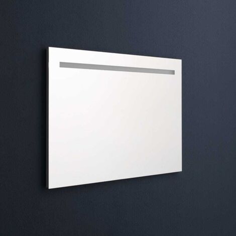 SPECCHIO CON SABBIATURA FRONTALE RETROILLUMINATA A LED 90X60 | Leroy Merlin